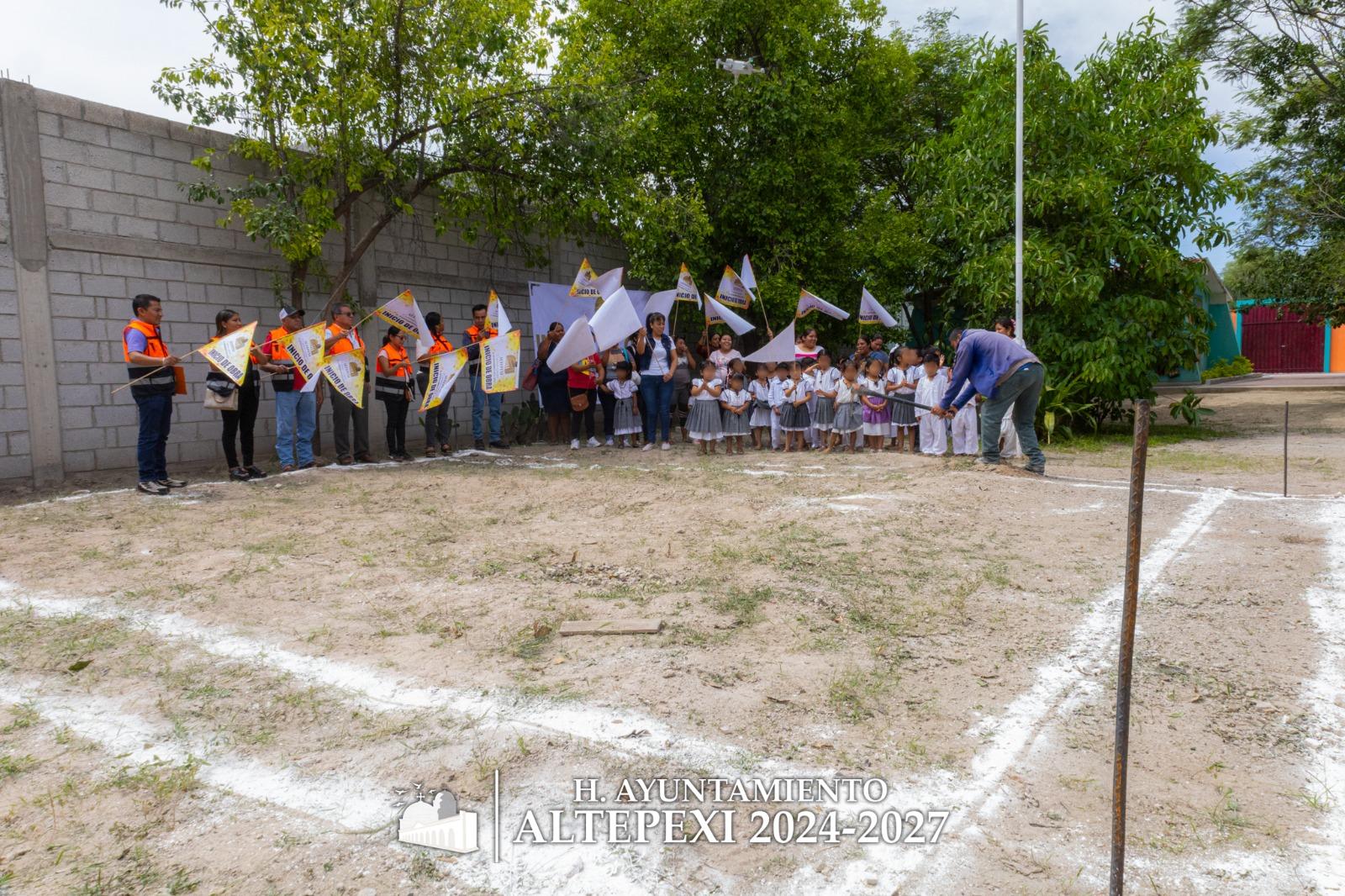 ¡Más infraestructura para la educación de Altepexi!