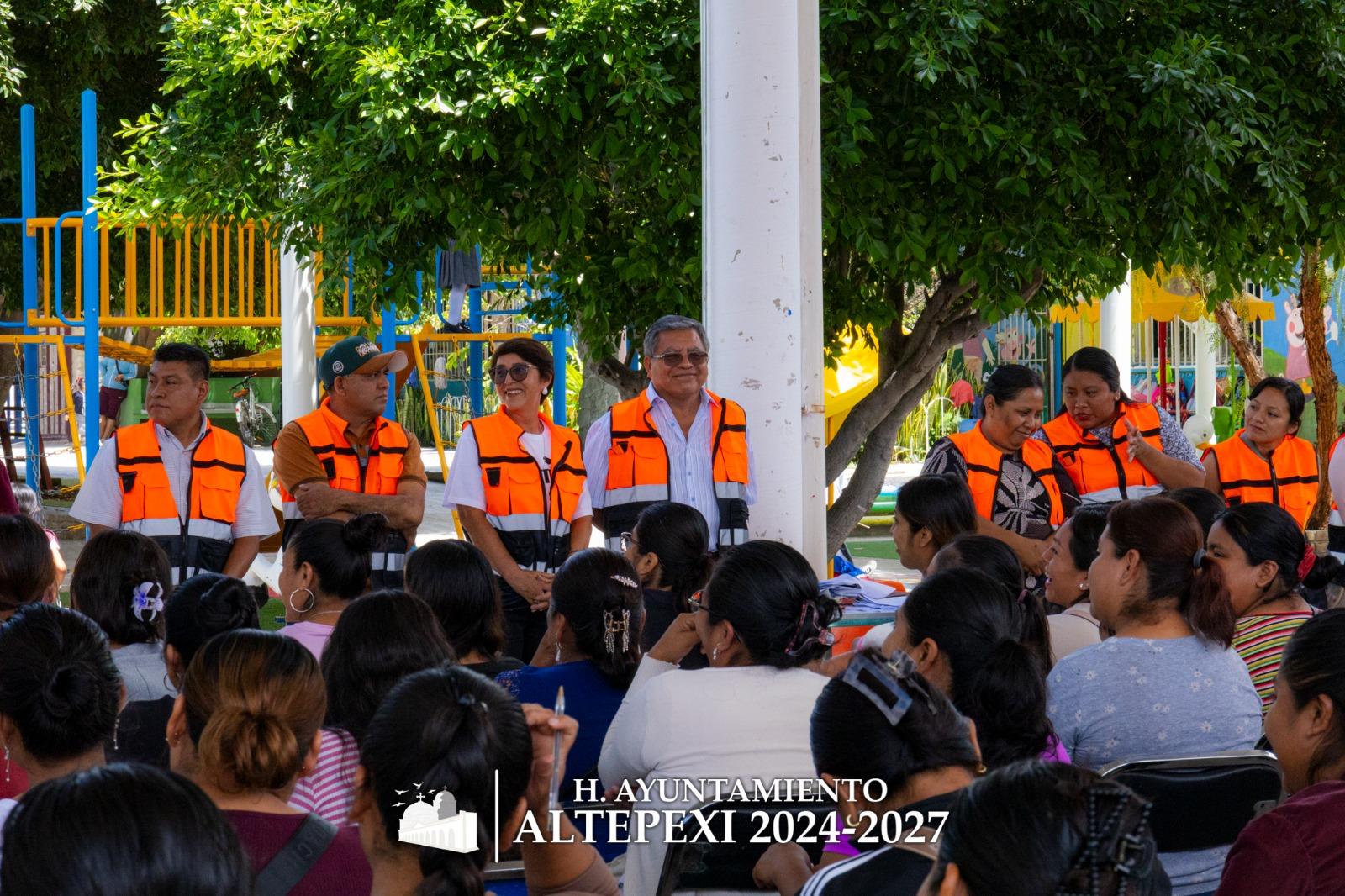 ¡Más obras para fortalecer la educación en Altepexi!